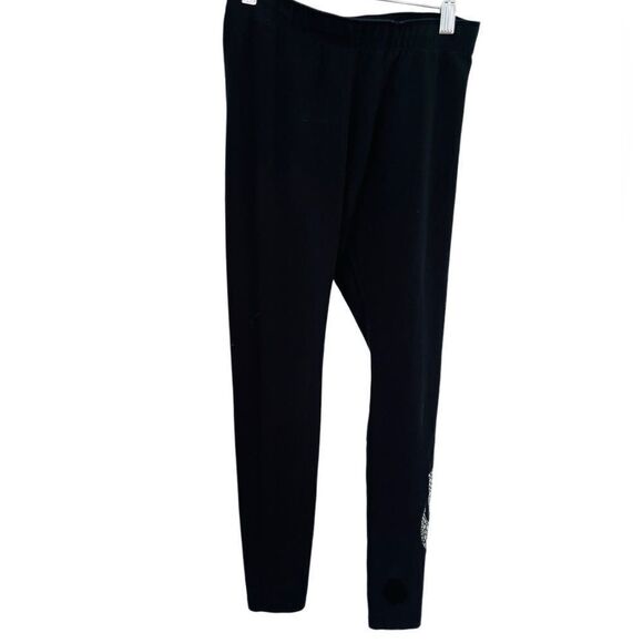 NIKE black and silver Leg-A-See GX1 Foil Legging size S. - Picture 7 of 11